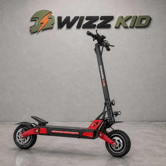 EMANBA EM8 Electric Scooter main photograph in the Wizz Kid studio