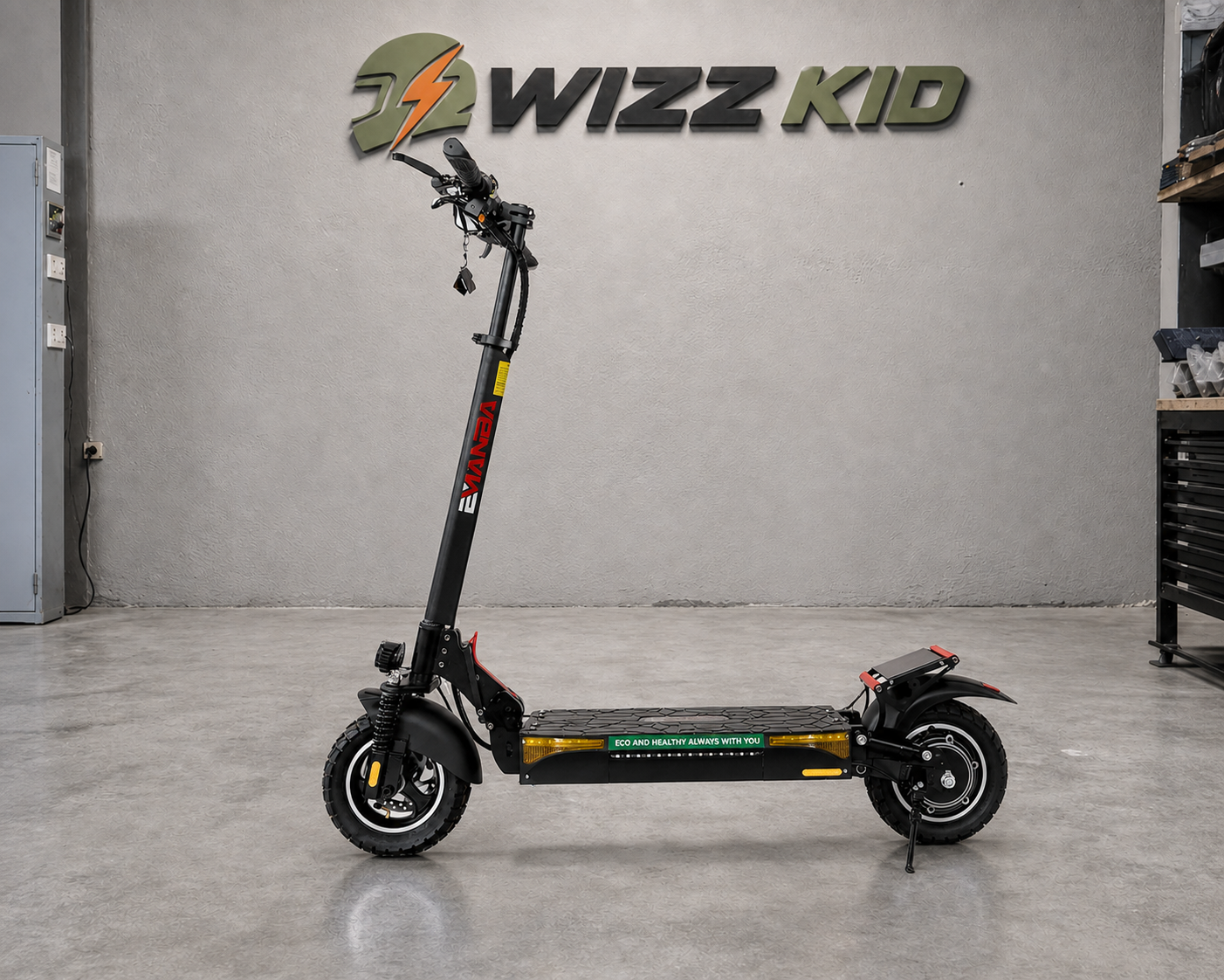 EMANBA L12 Electric Scooter main photograph in the Wizz Kid studio